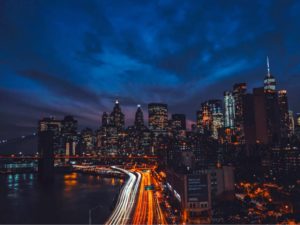 NYC Landscape At Night